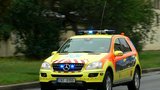 Řidička srazila v Praze chodce (82) na přechodu. Skončil v bezvědomí