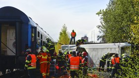 Islámský vzkaz u havarovaného vlaku u Boleslavi: Policie věc vyšetřuje jako obecné ohrožení. (Ilustrační foto)