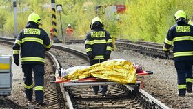 Neštěstí u Plas: Muž skočil před vlak, skončil s amputovanou nohou