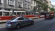 Nehoda tramvají v Praze