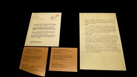 Do Národního muzea dorazily dva unikátní dokumenty z Velké Británie související s atentátem na Reinharda Heydricha.