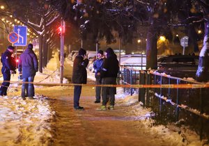 The perpetrator stabbed two women on Novodvorská, and the police shot him a short distance away (December 17, 2022).