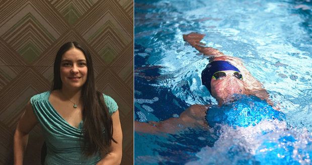 Našli jí nádor na páteři, když byla miminko, a ochrnula: Para plavkyni Vendulu za úspěchy ocenili v Praze