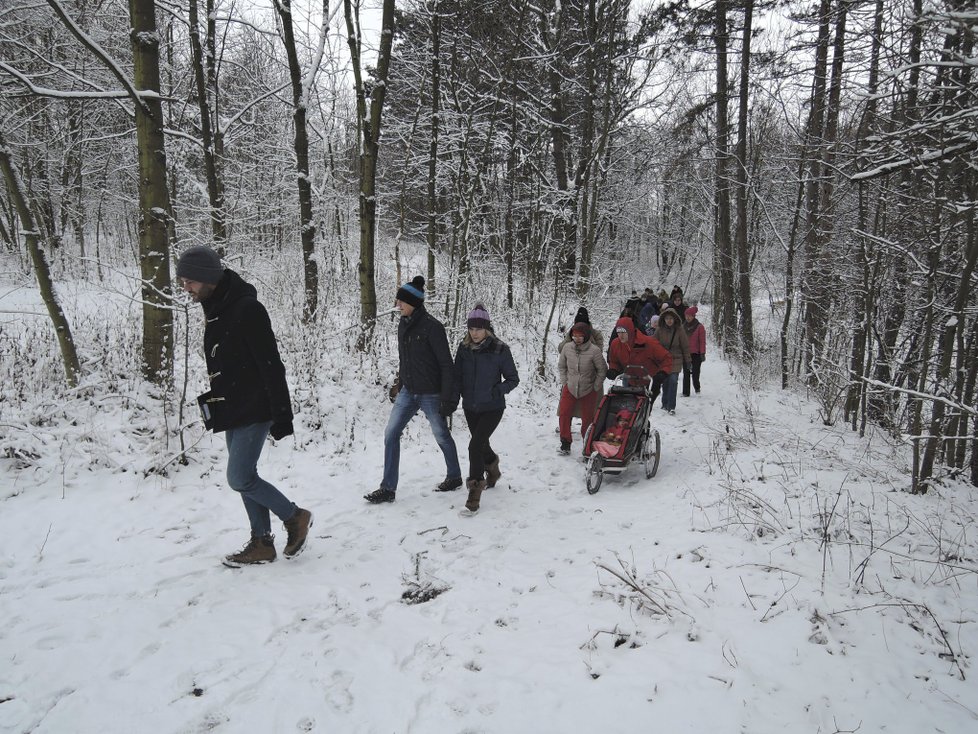 Komentovaná prohlídka z března tohoto roku po Vidouli.