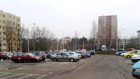 Parkoviště v Tobrucké ulici