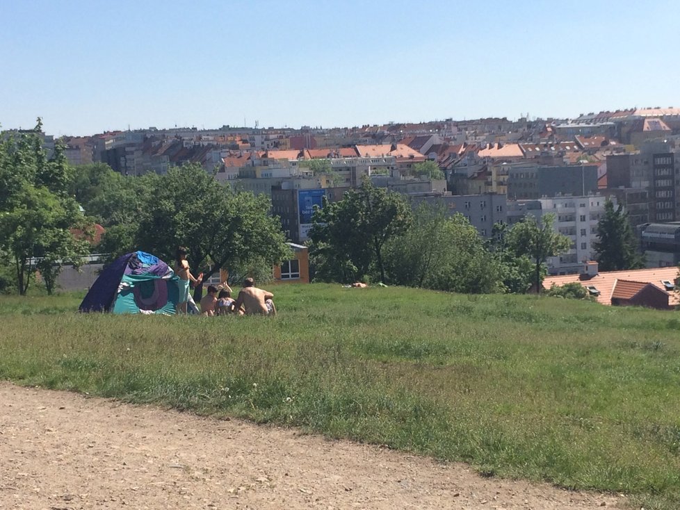 Na Parukářku ve čtvrtek vyrazili maminky s dětmi i studenti