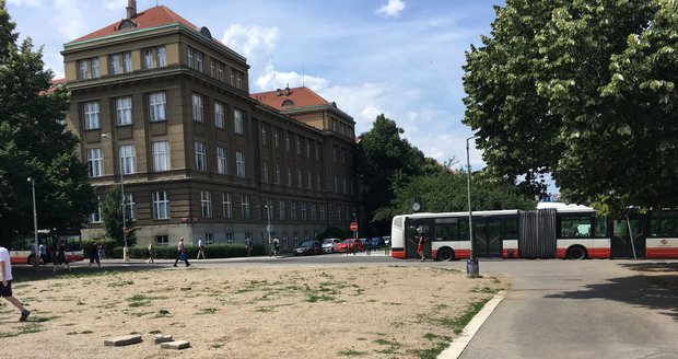 Na tomto místě by měla vzniknout pláž, o víkendu však ustoupí farmářským trhům.