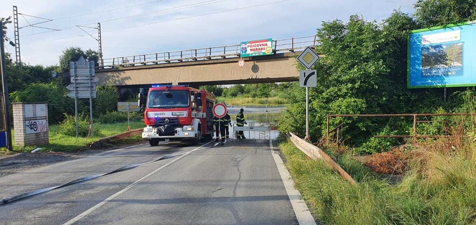 Laguna v Kyjích. (15. července 2021)