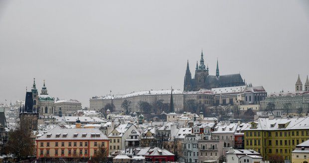 Přelom roku přinese do Prahy zimní počasí.