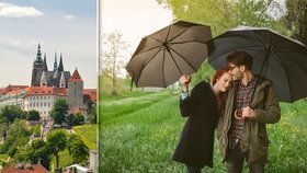 Prosluněný květen v Praze? Ještě si počkáme, jistotou je deštník a bunda