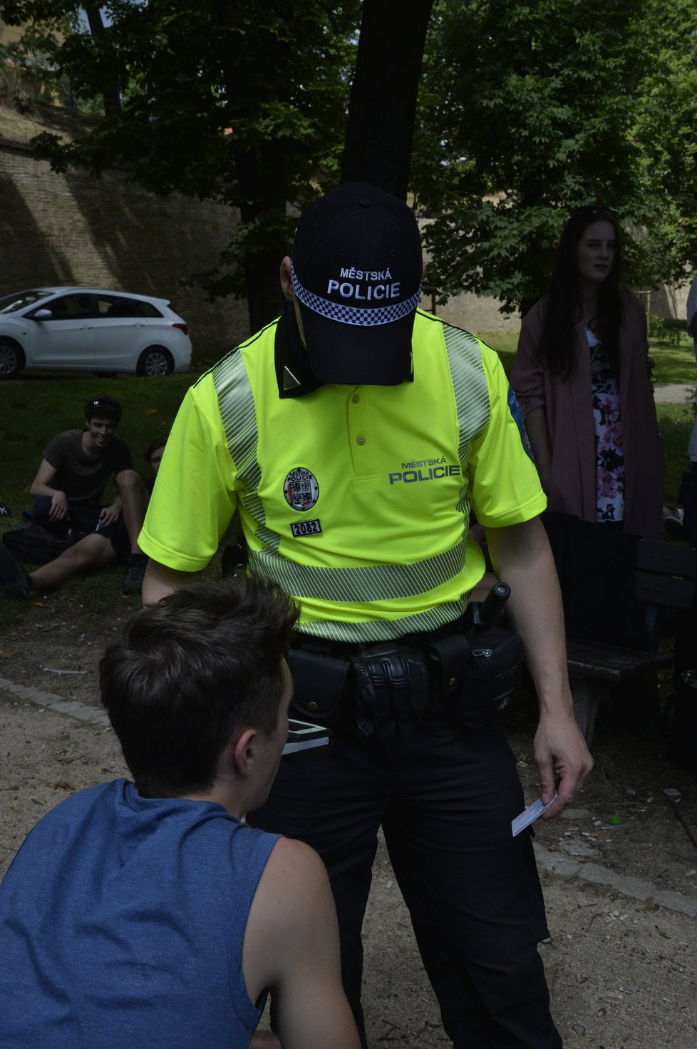 Strážníci se také letos ve velké míře podíleli na kontrolách mladistvých, kteří popíjejí alkohol.