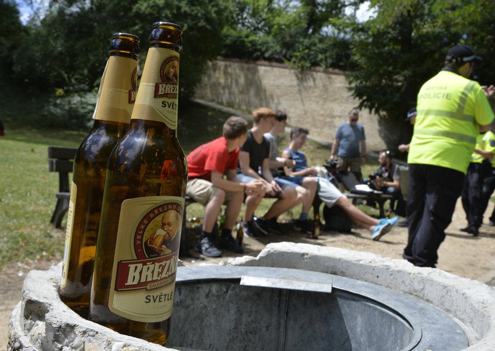 Strážníci se také letos ve velké míře podíleli na kontrolách mladistvých, kteří popíjejí alkohol.