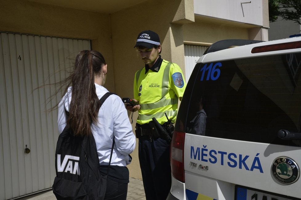 Strážníci se také letos ve velké míře podíleli na kontrolách mladistvých, kteří popíjejí alkohol.