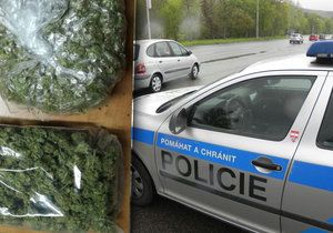 Policie u muže našla přes 300 gramů drog.