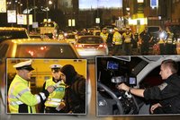 Rozsáhlá policejní šťára: Jenom na magistrále chytli 8 zfetovaných a 8 opilých řidičů