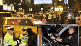 Při policejním zátahu na pražské magistrále policisté odhalili 8 zfetovaných a 8 opilých řidičů