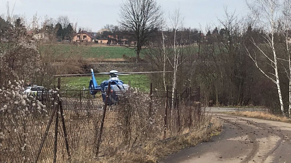 V Nučicích u Prahy zasahovala záchranka u podchlazené ženy, která byla v pátrání policie.