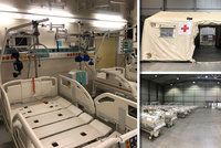 Konečný účet za nevyužitou polní nemocnici v Letňanech: Skoro 100 milionů! Její vybavení poslouží jinde