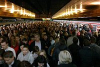 Chaos v metru: Povodeň způsobila problémy v dopravě