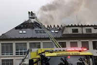 Obří požár v Ústřední vojenské nemocnici: Policie odhalila příčinu! Případ odložila
