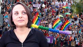 Krnáčová podporuje gaye. Půjde v čele průvodu Prague Pride i s duhovou vlajkou