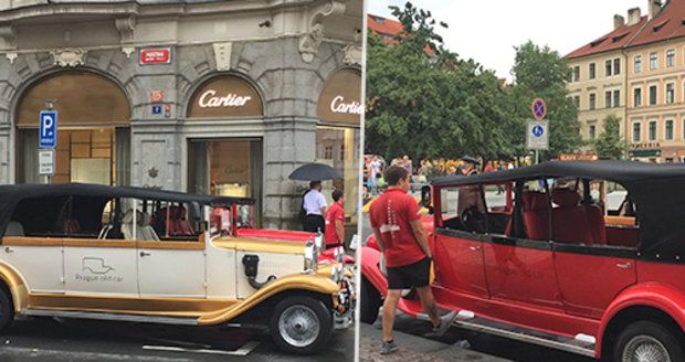 Historická auta zatěžují centrum, zní z radnice Prahy 1: Během prázdnin probíhá velká kontrola