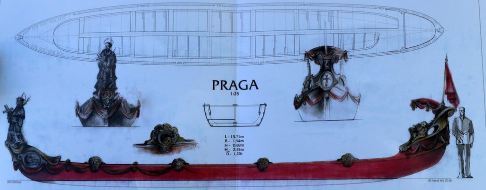 Takto by nová pražská loď měla vypadat.