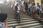 Průběh cyklistických závodů Pražské schody 2018