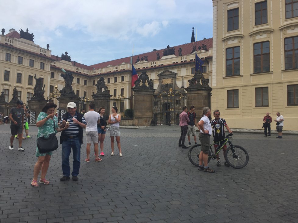 Průběh cyklistických závodů Pražské schody 2018