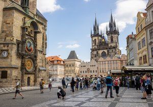 Turistů přijelo do Prahy za první čtvrtletí o 93 procent méně než za stejné období loni.