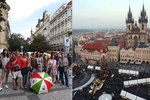 V centru Prahy zuří boj o turisty.