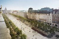 Tramvajová trať na Václaváku bude stát přes miliardu. Výstavba začne za rok