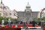 Na současnou trať přes Václavské náměstí by se měla napojit nová linka od budovy Národního muzea.