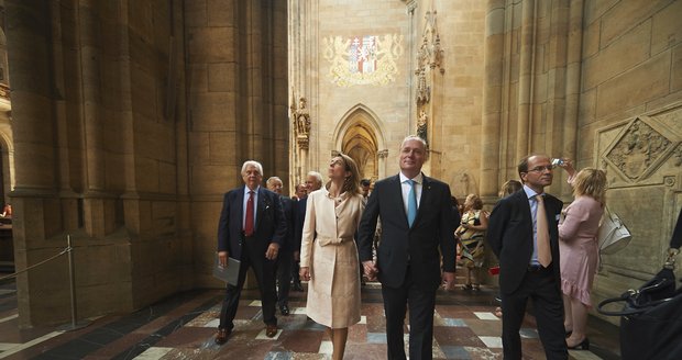 Návštěva vévody v Praze