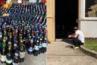 Stovky litrů vína do Irska nedoputují: Alkohol zadrželi před Komořanským tunelem celníci