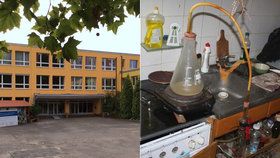 Údajně kontaminovaná Základní škola Na Beránku.