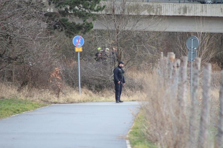 Mezi Černým Mostem a Satalicemi byla v sobotu odpoledne přerušen provoz vlaků. Mohla za to letecká puma, kterou zneškodnil pyrotechnik.