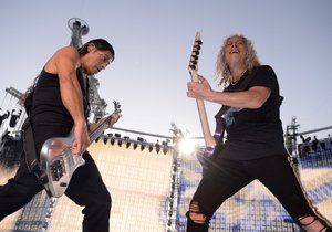 Stanice hrála hlavně rock a metal. Na snímku skupina Metallica během koncertu v pražských Letňanech.