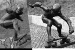 Do parku Folimanka se vrátí světový unikát. Nejstarší socha skateboardisty na světě! Od roku 2007 byla ve skladu, protože jí chyběly ruce.