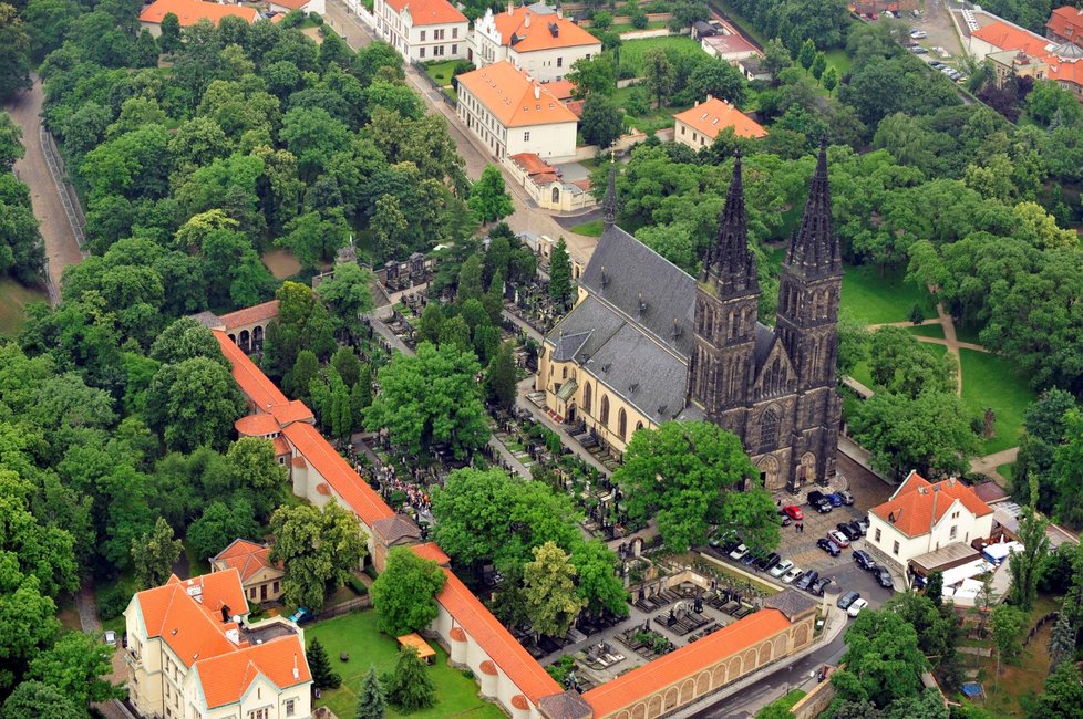 Pražský Vyšehrad.