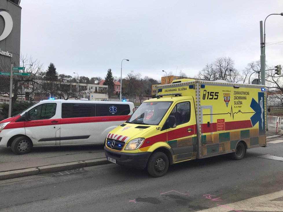 V ulici Táboritská srazil automobil dvě děti.