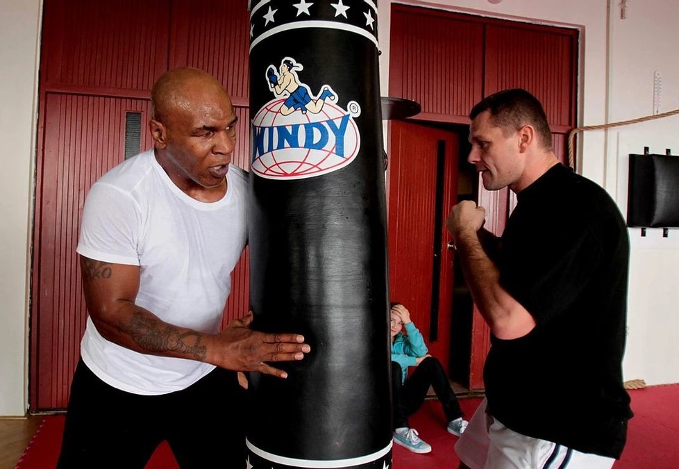 Do Kutil Gym zavítal v roce 2011 i slavný boxer Mike Tyson.