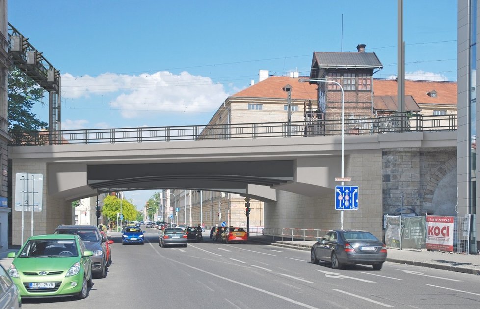 Vizuální návrhy rekonstrukce Negrelliho viaduktu