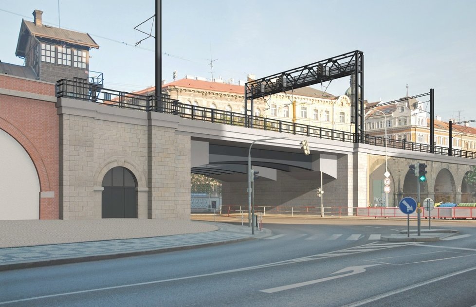 Vizuální návrhy rekonstrukce Negrelliho viaduktu