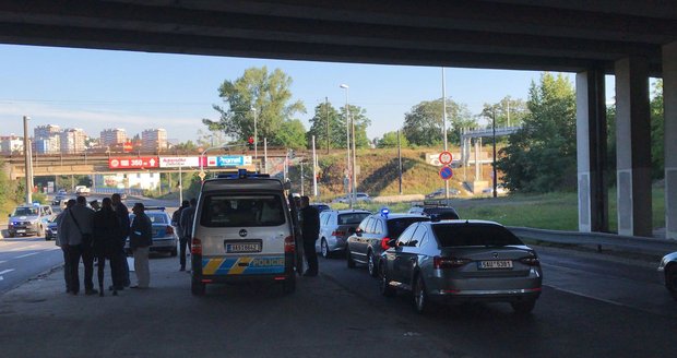 Rychlý policejní zásah na Spořilovské