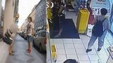 VIDEO: Zběsilý útěk na Andělu: Policisté a ostraha honili ozbrojeného zloděje, ukradl kosmetiku