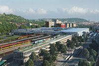 Vlaky, autobusy, tramvaje, metro a auta na Smíchově „pod jednou střechou “: Architekti představili revoluční terminál