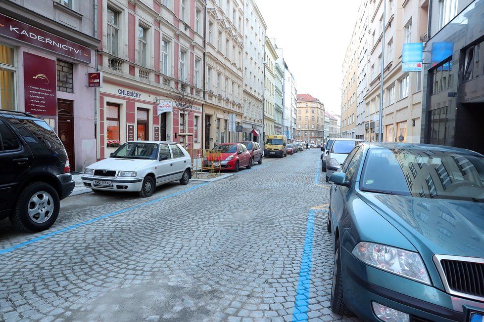 Parkovací zóny v Praze.