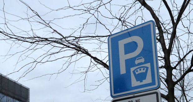Parkování v Praze.