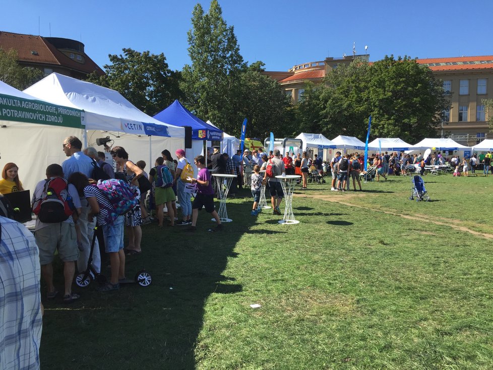 Festival vědy nabídl spoustu zážitků pro malé i velké.